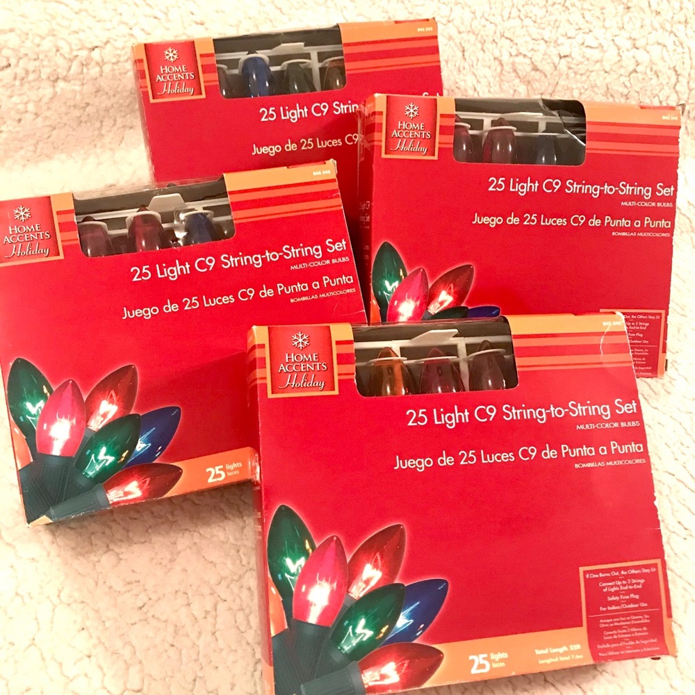 NIB-Holiday Multi Color Lights - Picture 2 of 8